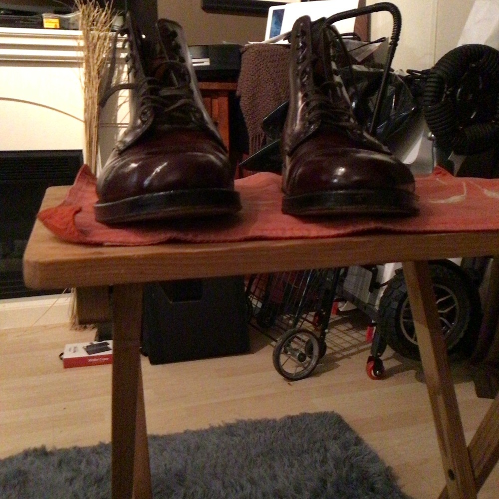 Hand made boots